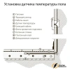 Терморегулятор для теплого пола механический Werkel слоновая кость