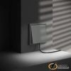 Вывод под кабель Voltum S70 титан VLS080205