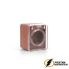 Розетка накладная с прозрачной крышкой ip54 16а 250в AtlasDesign Profi террактовая