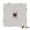 Розетка компьютерная rj45 cat 6 Brionilux Z кашемир матовая