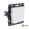 Розетка с крышкой ip41 16а 250в Kollinger Asthetik белая матовая