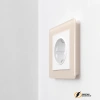 Рамка акриловая 1 местная Werkel Acrylic айвори