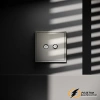 ТВ спутниковая розетка Voltum S70 шелк VLS060403