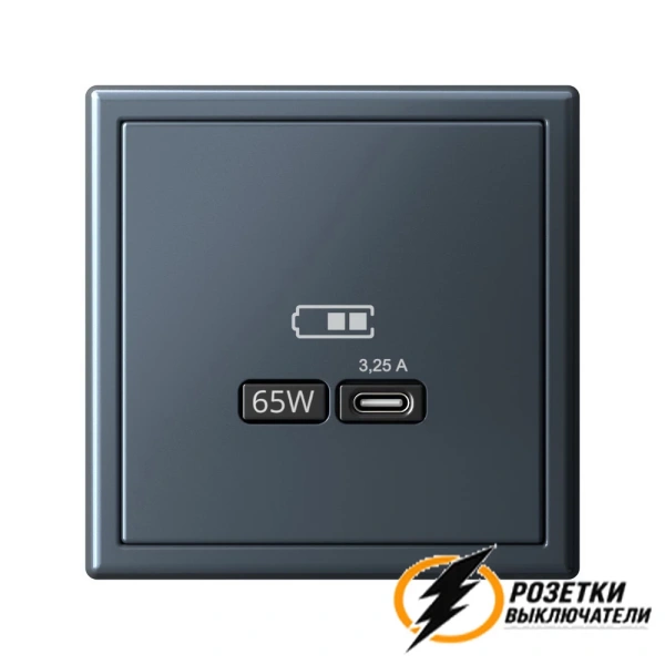 Зарядка USB 1 порта тип С 3250 mA ArtGallery грифель
