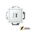 Розетка HDMI ArtGallery белая